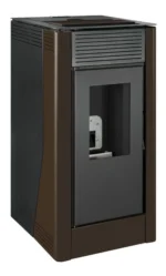 Hydro Pelletskamin TJ Velika 15 kW Brun – Centralvärmande Pelletskamin